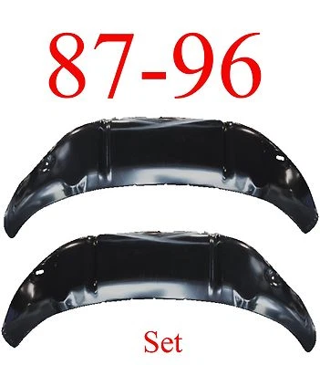 87 96 Juego de arco de rueda interior Ford, panel de reparación, camioneta y Bronco, F150, F250, F350 Foto 1 de 4