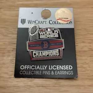 BOSTON RED SOX 2018 World Series CHAMPIONS MLB Officially Licensed WinCraft Pin - Picture 1 of 3
