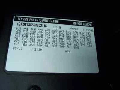 04 05 06 07 TRAILBLAZER, ENVIADO BRAZO DE CONTROL INFERIOR DERECHO LADO PASAJERO DELANTERO Foto 1 de 4