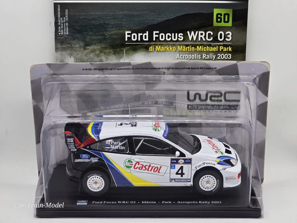 Ford Focus WRC 03 - Acropolis Rally 2003 - WRC Collection 1:24 - Immagine 1 di 1