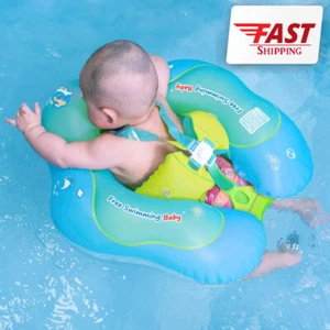Free Swimming Baby Inflatable Pool Floats Toys Swim Children With Waist Ring - Picture 1 of 6