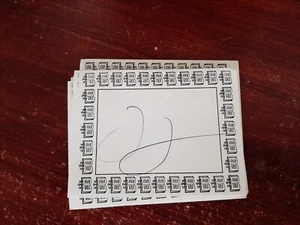 James Ellroy Affixable Signed Bookplate - Imagen 1 de 1