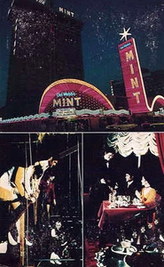 Del Webbs Mint Hotel Casino Las Vegas Nevada Retro Postcard - Picture 1 of 1