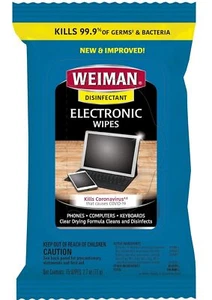 Lotto di 4 - Salvette elettroniche disinfettanti Weiman 15ct/60 totali - Foto 1 di 1