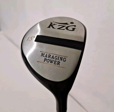 Kzg Maraging Power 15° 3 Fairway Wood Grafalloy Prolite Ultralite Shaft, Right H - Image 1 of 4