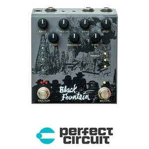 Old Blood Noise Endeavors Black Fountain Stereo EFFECTS NEW PERFECT CIRCUIT - Picture 1 of 5