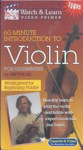 60 Minute Introduction To Violin For Beginners 1996 VHS music lessons fiddle OOP - Picture 1 of 1