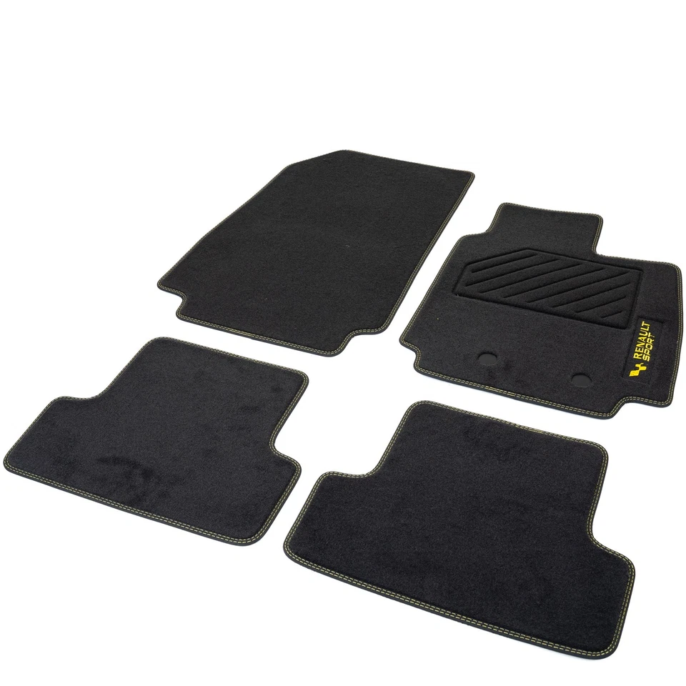 Genuine Renault Floor Mats Front Rear 4 Pieces Sport Textile Clio MK3 7711427925 - Image 1 of 4