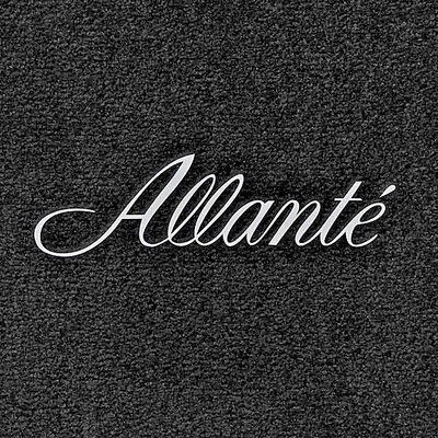 LLOYD Classic Loop FRONT FLOOR MATS 1987 to 1993 Cadillac Allante *Allante logo - Image 1 of 4