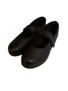 Drew Womens Black Mary Jane Shoes Size 8.5W Leather Comfort - Picture 1 of 5