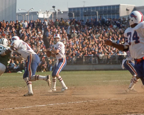 1975 Buffalo Bills JOE FERGUSON Glossy 8x10 Photo Football Print Poster Cover