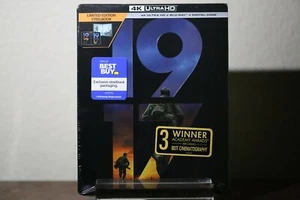 1917 Best Buy SteelBook | 4K UHD + 2D Blu-Ray + Digital | Brand New / Sealed - Bild 1 von 3