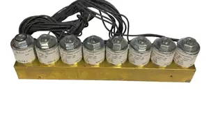 IMI Norgren Manifold Assembly 8 Solenoid Valve 8-1/4" Brass - Picture 1 of 10