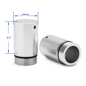 49mm Front Fork Tube 2.5" Extension for Harley Dyna Wide Glide FXDWG 2006-up - Picture 1 of 8