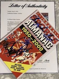 Michael J Fox + Lloyd SIGNED Back To The Future ll Grays Sports Almanac PSA LOA - Picture 1 of 6