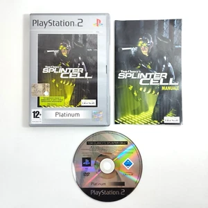 Tom Clancy's Splinter Cell Platinum PlayStation 2 PS2 Game Italiano PAL Complete - Picture 1 of 9