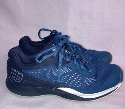 Wilson Rush Pro 3.5 Womens Tennis Pickleball Shoes Sz 9 Blue - Image 1 of 4