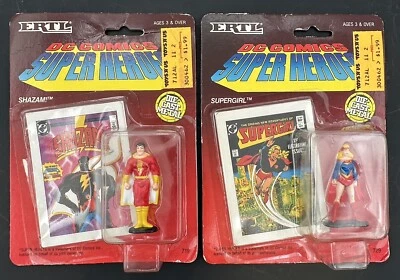 Figuras de superhéroes de DC Comics diecast ERTL de colección Shazam 719 Supergirl 729 Foto 1 de 4