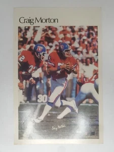 Craig Morton NFL Denver Broncos Mini Poster Sammelkarte 17 von 50 - Bild 1 von 4