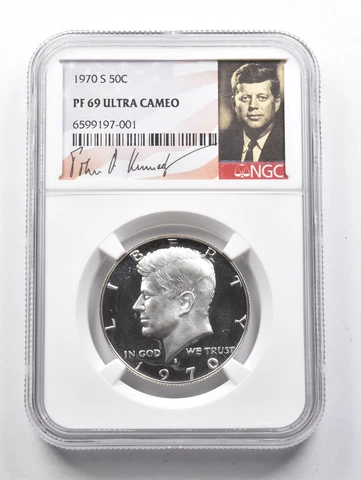 PF69 UCAM 1970-S Kennedy Half Dollar NGC *1453 Cover