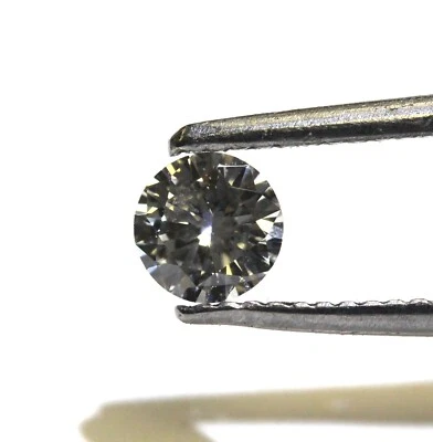 GIA loose certified .23ct SI1 H round Natural brilliant diamond estate vintage - Image 1 of 4