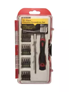 Juego de destornilladores de precisión de 23 piezas para electrónica y reparación - abiertos y probados - Imagen 1 de 2