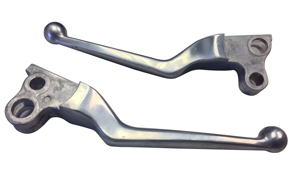 ¡NUEVO! Cromo! Juego de freno y embrague "palanca eléctrica" Harley Twins 82-91 45016 45017 Foto 1 de 1