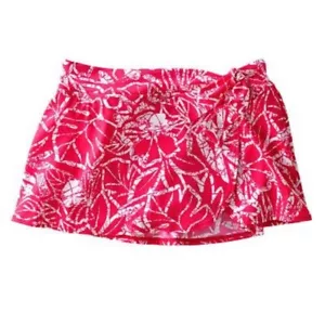 Leaf Faux-Wrap Skirt Skirtini Women Bottoms Bikini Swim Briefs Bathing Suit 14 - Picture 1 of 1