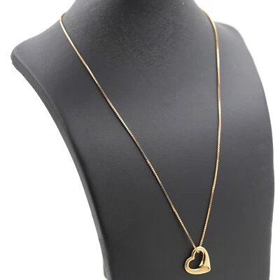 Christ Herz Anhänger Kette 585 Gold 14 Karat Venezianermuster 45 cm Liebe - Bild 1 von 4