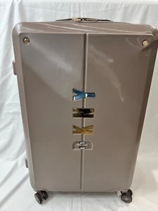 DKNY T1153 Womens Ash Nyc 28" Upright Hardside Expandable Spinner Suitcase - Picture 1 of 5