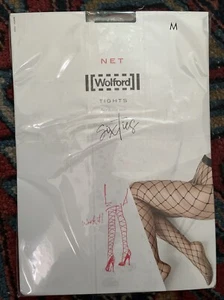 Neu in Verpackung Wolford Sixties Netzstrumpfhose Gr. M schwarz Stil 19263 Made in Italy - Bild 1 von 3