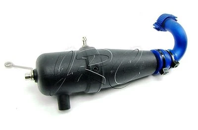 fits Nitro Slash (44056-3) - TUNED PIPE  (header, coupler, hanger) Traxxas 3.3 - Image 1 of 3