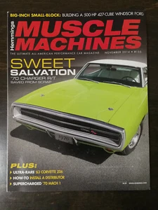 Muscle Machines November 2014  1970 Mustang Mach 1  1961 Studebaker Lark VIII - Picture 1 of 2