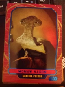 Star Wars 2012 Galactic Files 1 #106 Momaw Nadon Blue Parallel #d 140/350 - Imagen 1 de 1