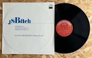 Růžičková Harpsichord J.S.Bach Partita Supraphon SUA ST 50788 Ed1 Stereo Red NM - Picture 1 of 4