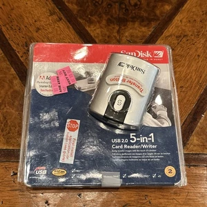 UnusedSanDisk ImageMate USB 2.0 5-in-1 Card Reader/Writer SDDR-99-A15 - Picture 1 of 4