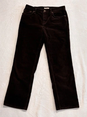 Jones New York Sport Petite Corduroy Pants Women, Size 8P, Brown, 600GW4O1394 - Image 1 of 4