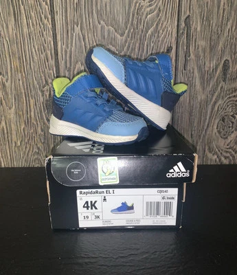 Tênis Adidas RapidaRun EL I unissex infantil tamanho 4K - Imagem 1 de 4