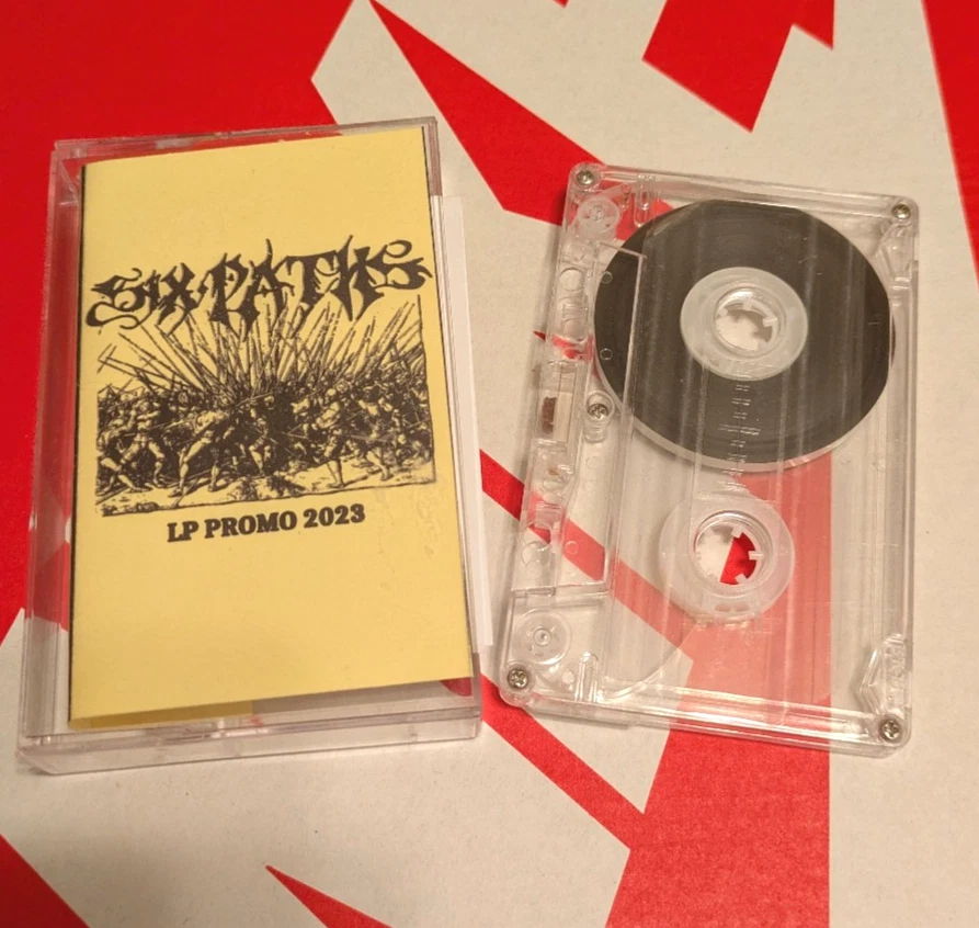 SIX PATHS - PROMO 2023 DEMO CS HARDCORE SHAI HULD THREE KNEE DEEP INTEGRITY - Image 1 of 1