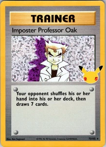 Imposter Professor Oak 73/102 SWSH: Celebrations Classic Collection - NM - Picture 1 of 2