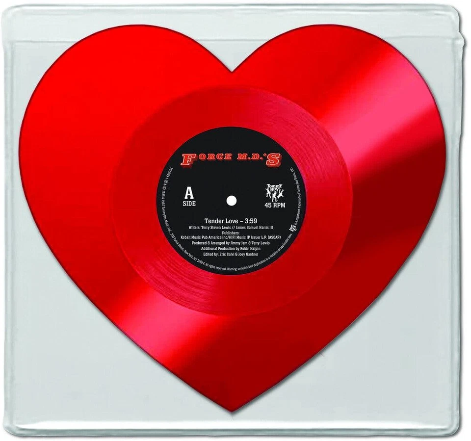 Force M.D.'S - Tender Love/Love Is A House [Colored Vinyl] (Red) Vinyl Record Foto 1 de 1