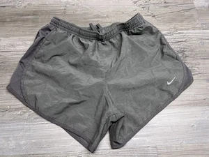 Nike Shorts Girls Running Dri-Fit Sz L Youth Training Running Gym Athletic Gray - Picture 1 of 6