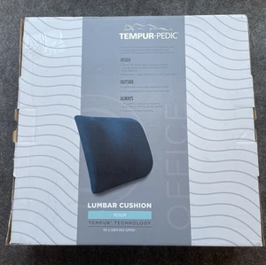 Tempur-Pedic Lumbar Cushion Medium Firmness 15"x15"x4" - Blue - Picture 1 of 5