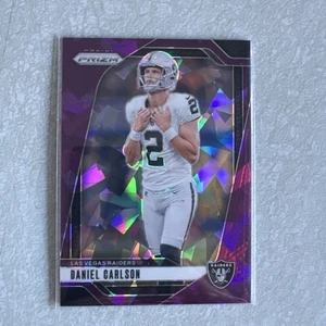 2024 Panini Prizm Daniel Carlson Purple Cracked Ice Prizm /225 #153 - Bild 1 von 2