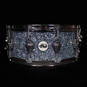DW 14" x 6" Design Series Snare Drum, Blue Granite - Bild 1 von 4