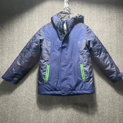 Magellan Kids Coat Jacket Blue Black Camouflage Hunting Size Small S 8 2-in-1 - Image 1 of 4