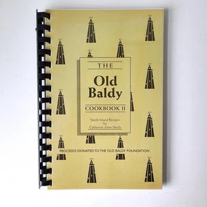 Vintage Old Baldy Cookbook 2 Lighthouse Bald Head Smith Island 1999 Comb Bound - Picture 1 of 12
