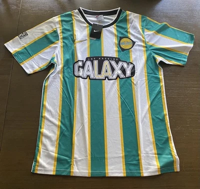 MLS Fútbol XXL 2XL Camiseta Los Angeles Galaxy Adulto LA Adulto Hombres Nuevo Con Etiquetas Kit Hogar Foto 1 de 2