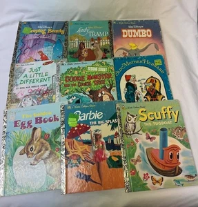 LITTLE GOLDEN BOOK  Lot of 9 Mixed Various Titles - Bild 1 von 17