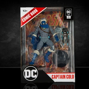 Captain Cold DC Direct (With Comic Book) 7" Action FIgure Page Punchers - Picture 1 of 1